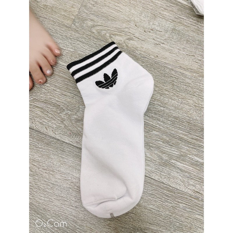 tất vớ thời trang cổ ngắn phong cách vớ nam nữ adidas