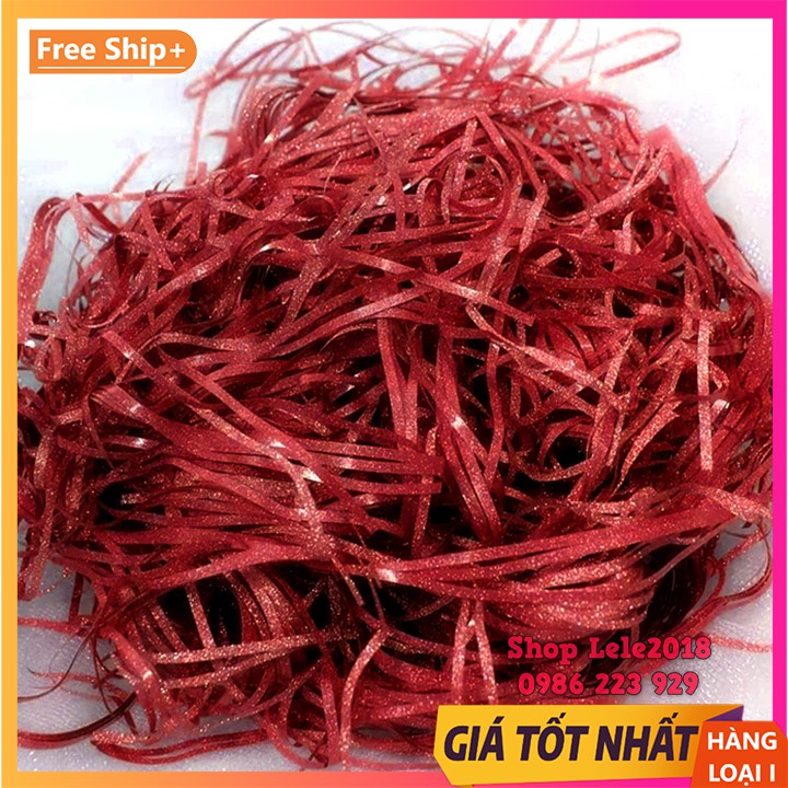 100Gr Giấy rơm nhũ kim tuyến lót hộp quà sang chảnh ❤️FREESHIP❤️ Giấy kraft nhũ kim tuyến lót hộp quà, hộp trang sức