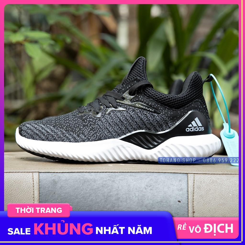 Flat Sale Giày Thể Thao Nam Alpha F28 Màu Đen Trắng