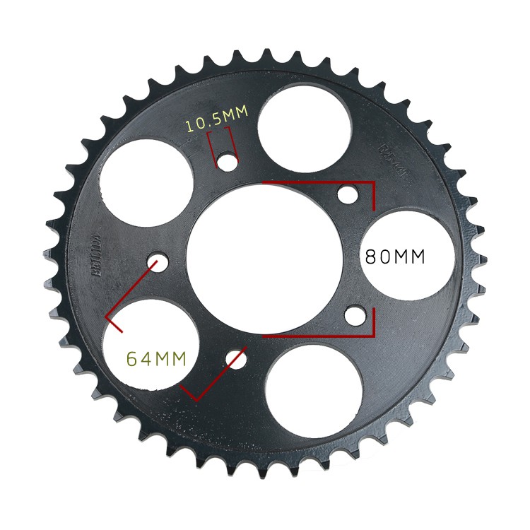 Bộ nhông sên đĩa Honda CB400 các đời loại tốt 15T-44T-525 Sên phốt cao su và sên thường