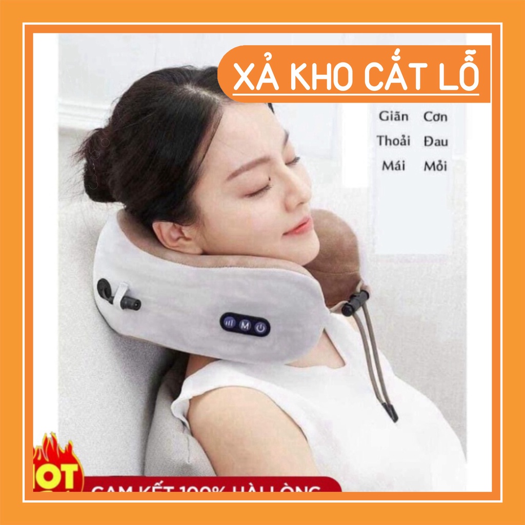 Gối massa hình chữ U-chuyên dụng cho massa cho cổ vai gáy 💖 - MTT Mart
