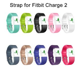 Dây Đeo Thay Thế Chất Liệu Silicon Thiết Kế Nhiều Lỗ Thời Trang Cho Fitbit Charge 2