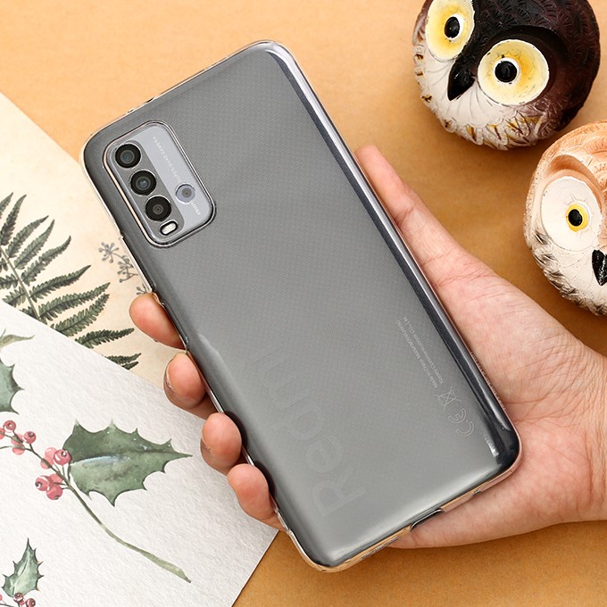 Ốp dẻo trong suốt Xiaomi Redmi 9T (Hàng loại A)