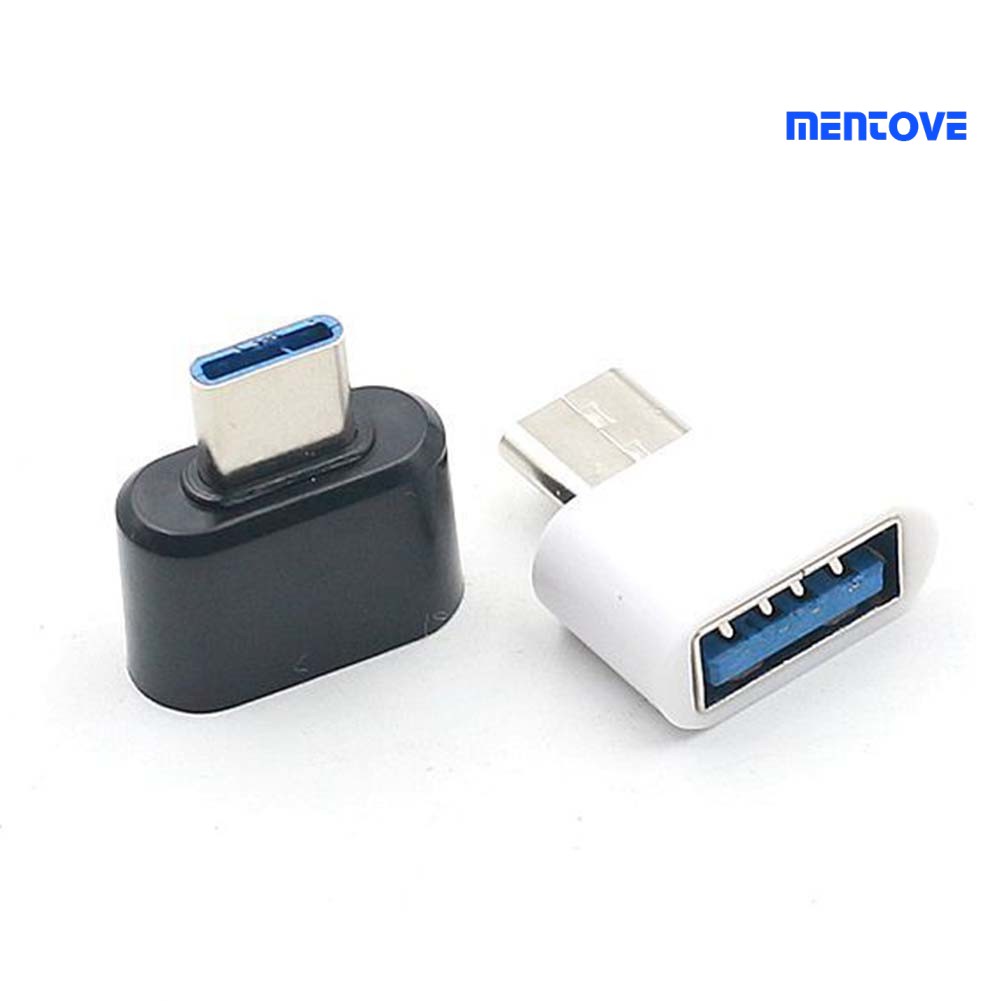 Đầu Chuyển Đổi Từ Cổng Type-C Đực Sang Usb Cái Mini Dùng Cho Điện Thoại Di Động Mentove6