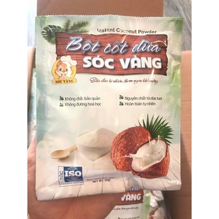 Bột cốt dừa Sóc Vàng - túi 50gr