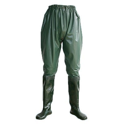 Ủng quần 2 lớp Hoa San size 35-43 đế mềm màu xanh