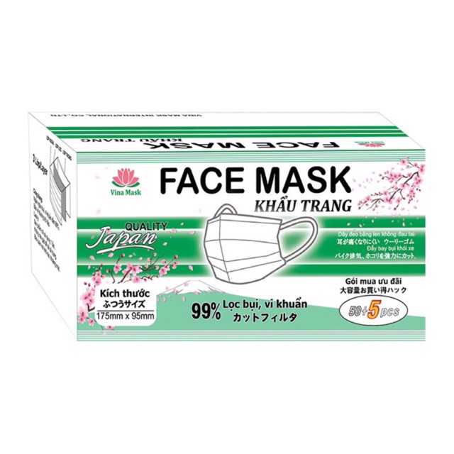 Khẩu trang trắng 4 lớp | BigBuy360 - bigbuy360.vn