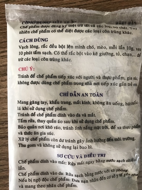 COMBO 3 gói Chế phẩm diệt kiến, gián, bọ chét ( rận), côn trùng- KILLPEST 50gram