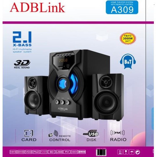 Loa Vi Tính 2.1 ADBLink A309 21