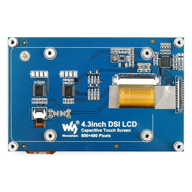Màn Hình LCD 4.3 Inch DSI Cho Raspberry Pi 4B / 3B + / 3A + / 3B / 2B / B + / A + IPS 800X480