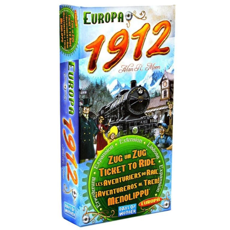 Đồ Chơi Board Game Ticket To Ride Europa Phiên Bản Mở Rộng 1912 English