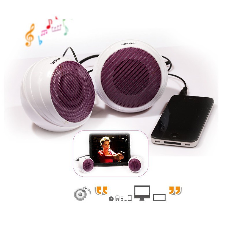 Loa Máy Tính, Loa Vi Tính Loyfun LF - 806, Thiết Kế Độc Đáo - Bảo Hành 3 Tháng - Home.mall