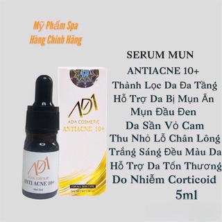 Sản Phẩm Serum-Antiacne10+Hỗ Trợ Mụn Viêm,Mụn Ẩn,Mụn đầu đen Thanh Lọc da,Thu Nhỏ Lỗ Chân Lông