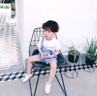 Yếm quần xuất hàn cho bé
