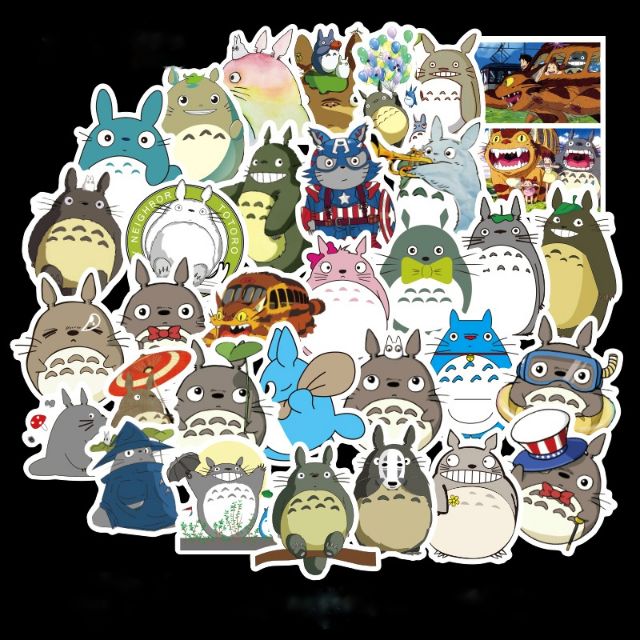 Full Set sticker totoro 50 cái