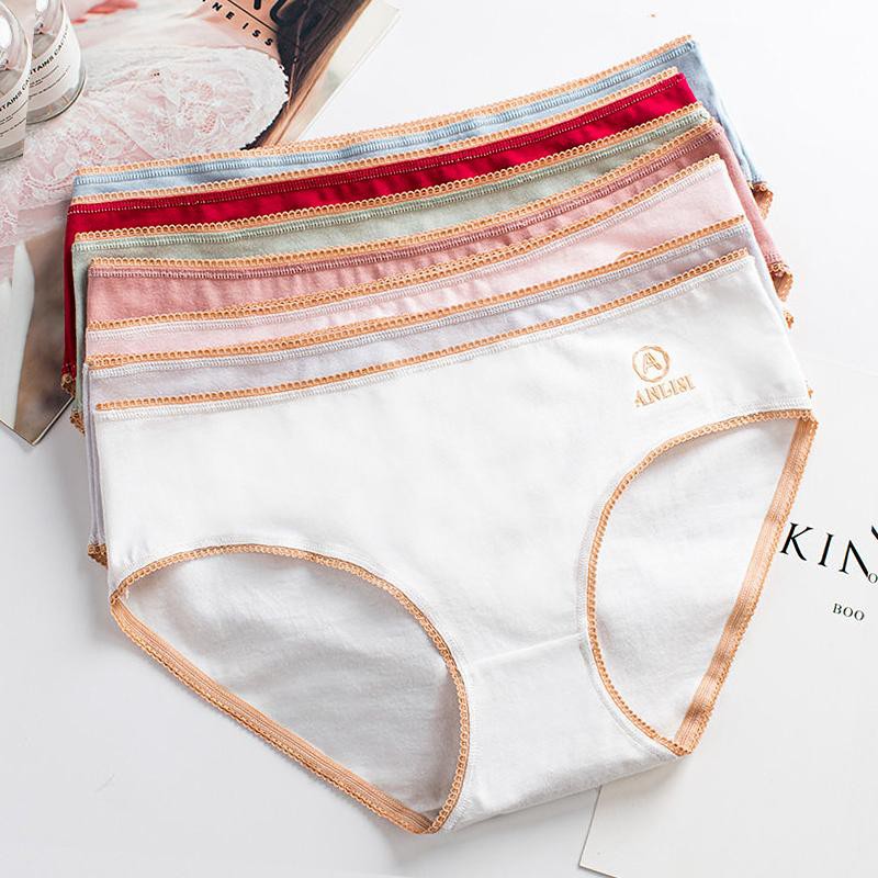 Quần lót nữ cotton chữ nổi kháng khuẩn thun lạnh dễ thương sexxy gợi cảm (8 màu) | WebRaoVat - webraovat.net.vn