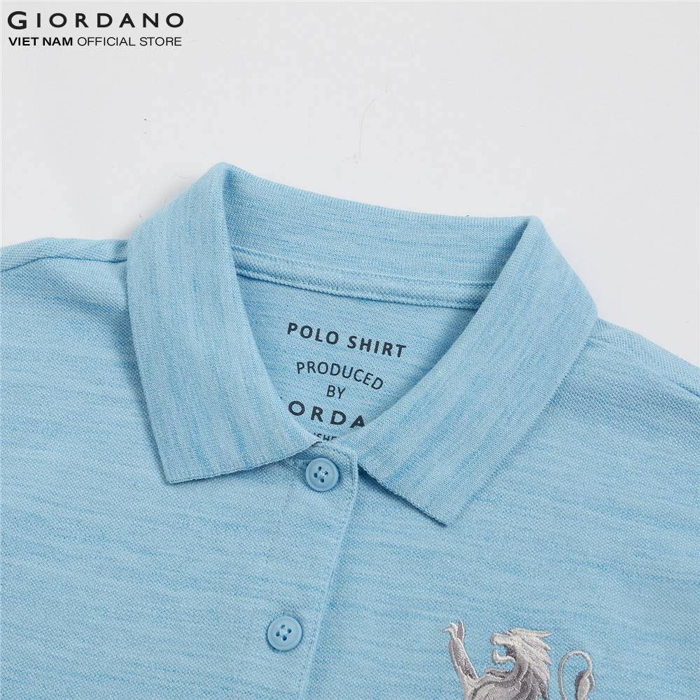 Áo thun có cổ nữ polo Giordano 0531920259