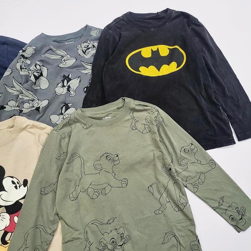 Áo cotton dài tay F.O.X bé trai