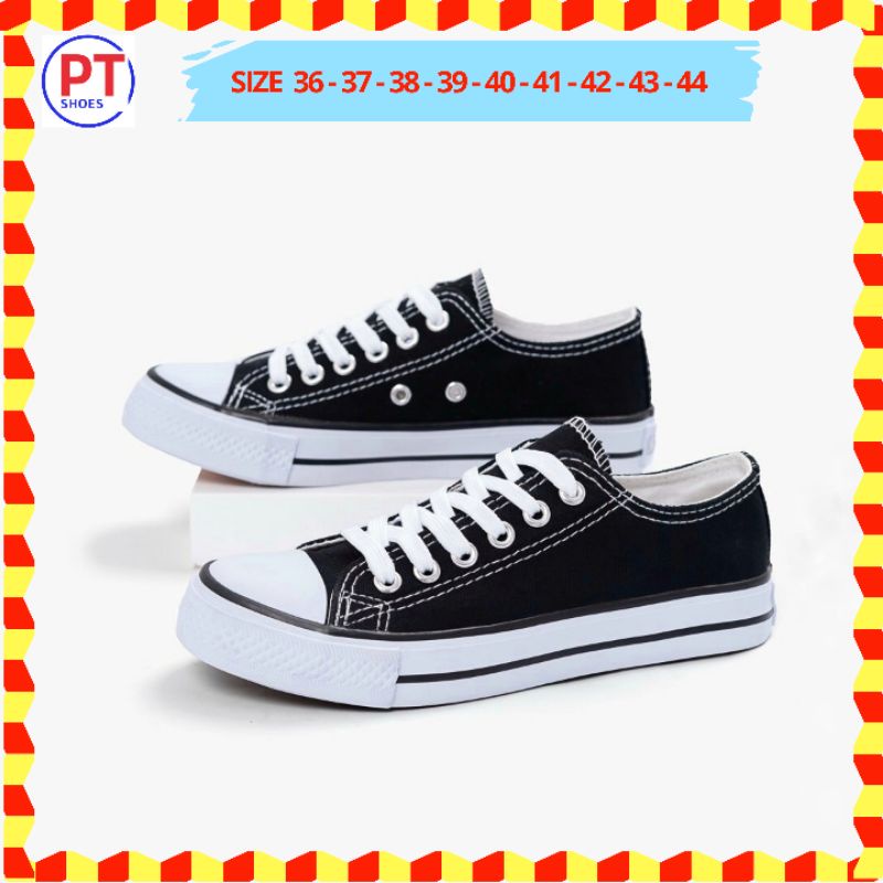 Giày thể thao nam nữ PTNN01 màu Đen Giày sneaker nam nữ cặp đôi chạy bộ siêu NHẸ đi ÊM CHÂN TRÙM GIÀY PT