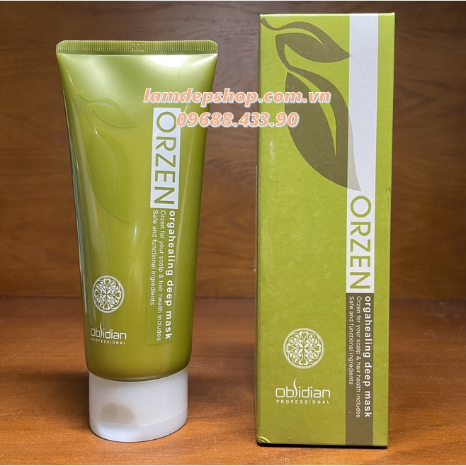 Kem hấp tóc - Orzen Orgahealing Deep Mask - Mặt nạ chống rụng tóc (200g) - LT