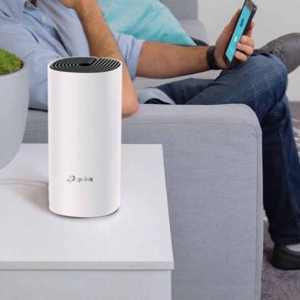 Bộ Phát Wifi Mesh 2 Băng Tần Kép TP-Link Deco E4 AC1200 MU-MIMO - Hàng Chính Hãng