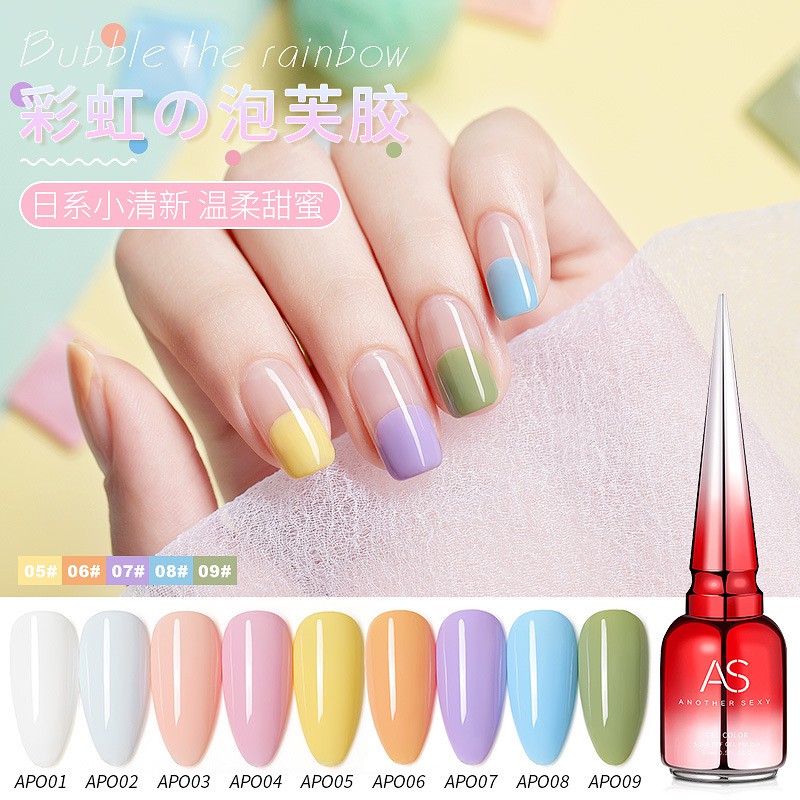 Sơn gel AS mã APO chai đỏ nhọn 15ml chính hãng
