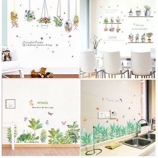 Decal dán tường - Tranh dán tường, sticker dán tường decor nhà mới, phòng ngủ, phòng khách có keo sẵn