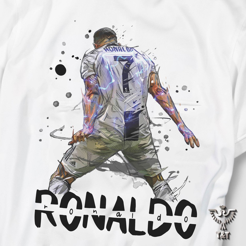 Áo thun nam áo phông nam thiết kế hình đẹp nét cr7 | BigBuy360 - bigbuy360.vn