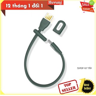 Cáp sạc ngắn 22cm tiện dụng, siêu bền Bracelet Type-C (5A Fast Charge/ Huawei Supper Quick Charge, 480Mbps LV767