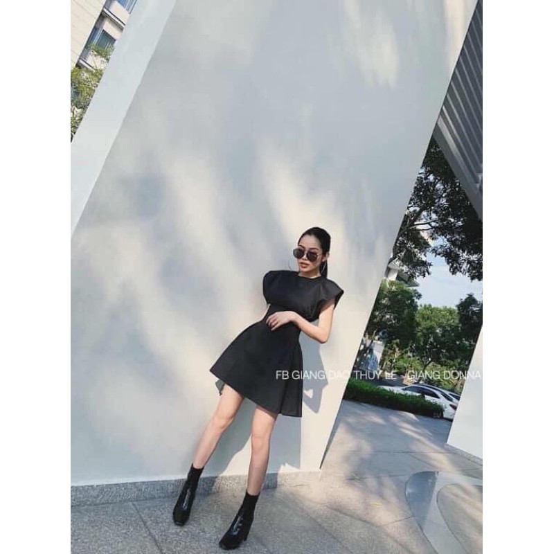 Váy thiết kế tay hến xoè li 2 màu | BigBuy360 - bigbuy360.vn