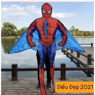 [MUA 1 TẶNG 2] Diều người nhện, diều spiderman + TẶNG tay cầm thả diều dài 150 mét + túi vải đựng diều