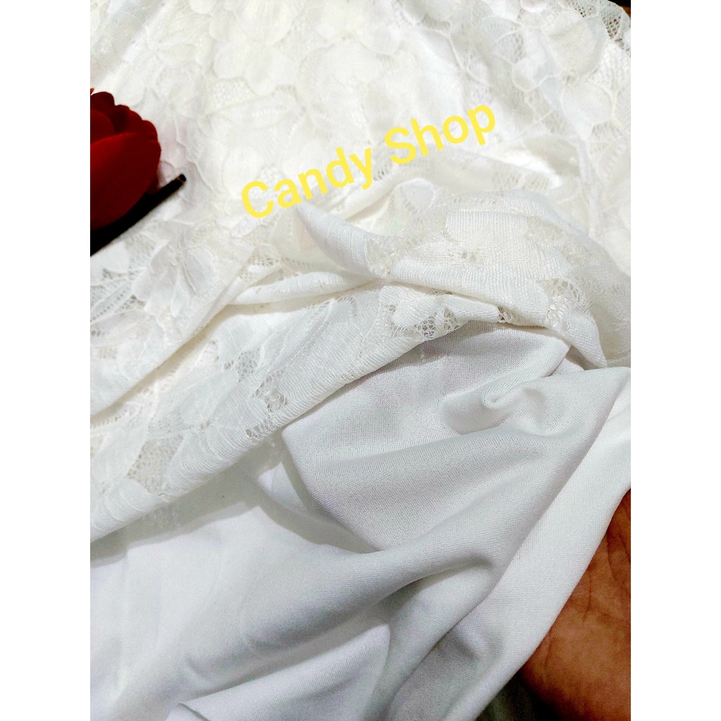 Đầm xoè ren công chúa dự tiệc kèm dây thắt eo + Ảnh thật | BigBuy360 - bigbuy360.vn