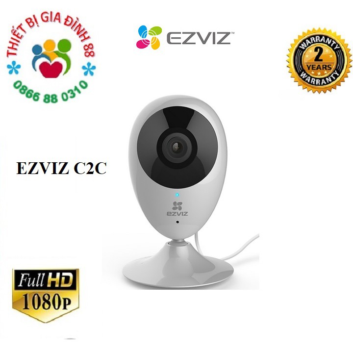 Camera IP WIFI  2M 1M EZVIZ C2C C1C 720P 1080P KHÔNG DÂY CHÍNH HÃNG BH 24 Tháng C6N C3WN YOOSEE C6CN CV246