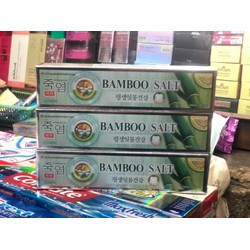 KEM ĐÁNH RĂNG MUỐI TRE BAMBOO SALT 140G