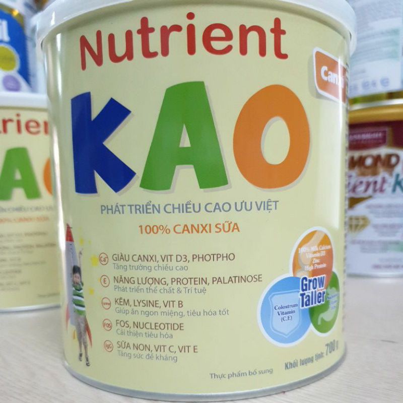 Sữa bột Nutrient KAO 700g Date T72023