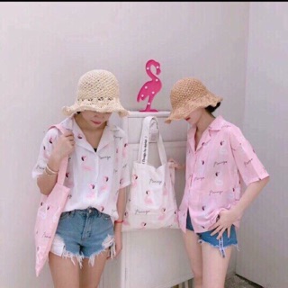 Áo sơ mi hình hạc