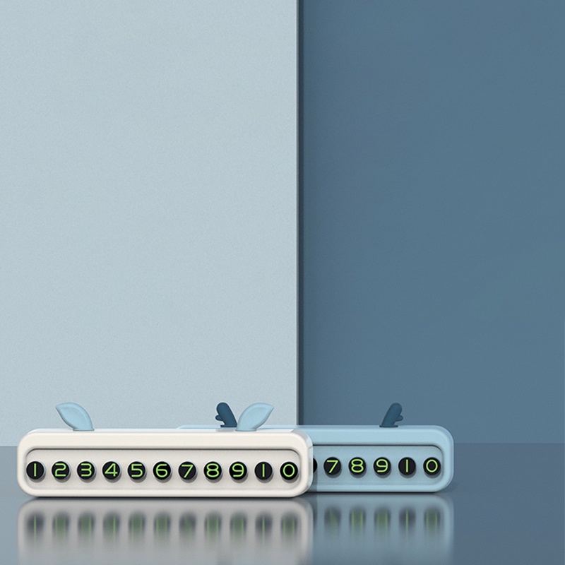 Bảng Số Điện Thoại Đỗ Xe Tạm Thời Thiết Kế Dễ Thương Tiện Dụng