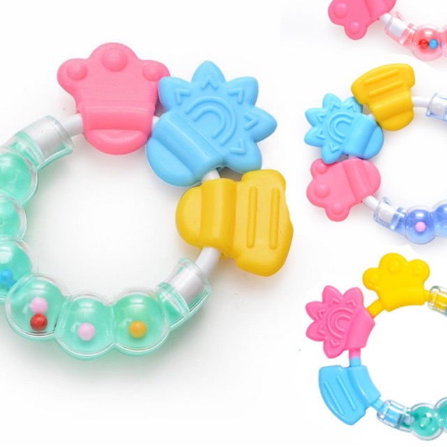Đồ Chơi Ngậm Nướu Bằng Silicone An Toàn Dành Cho Trẻ 324
