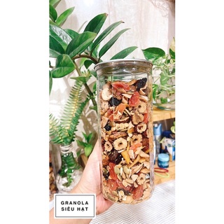 Ngũ cốc granola mix hạt 5%-20% yến mạch - hũ 500gr