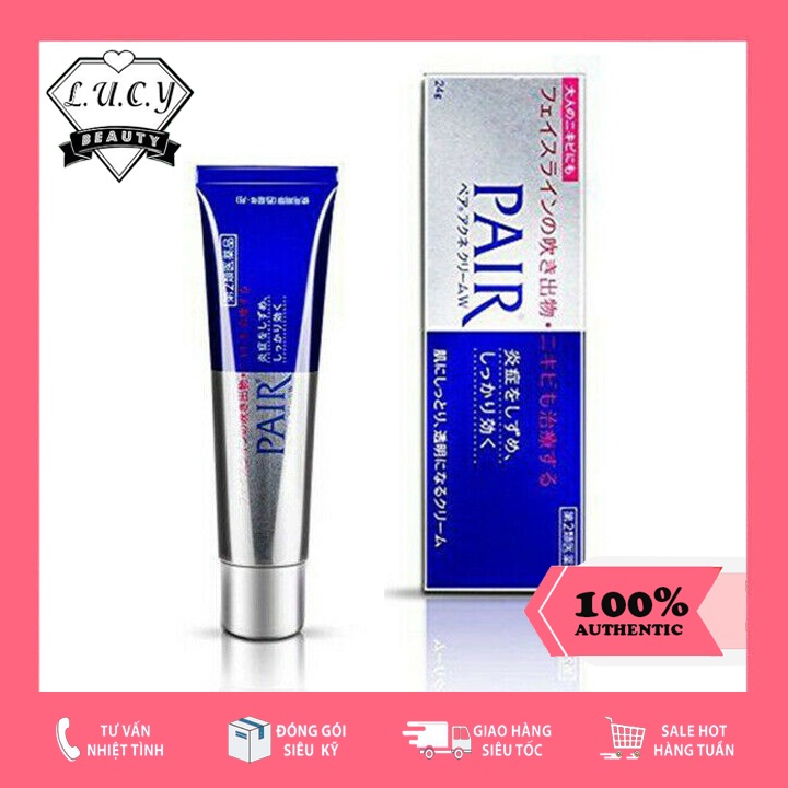 Hàng Nhật- Kem ngăn ngừa mụn Pair Acne Tuýp 24g