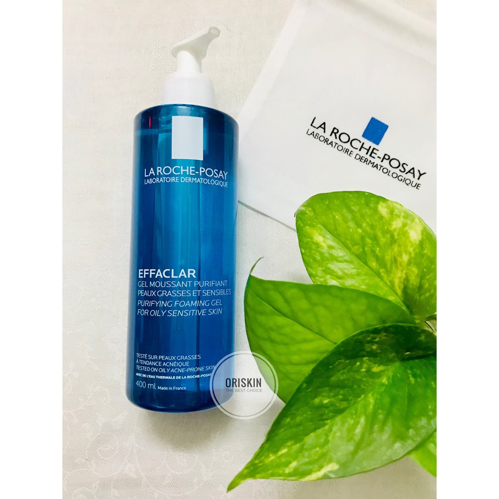 La Roche Posay Gel Rửa Mặt Tạo Bọt Làm Sạch Và Giảm Nhờn Cho Da Dầu Nhạy Cảm Effaclar Purifying Foaming Gel