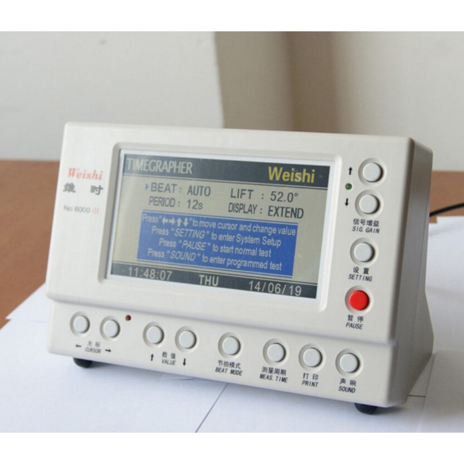 Máy đo nhanh chậm đồng hồ 6000 III