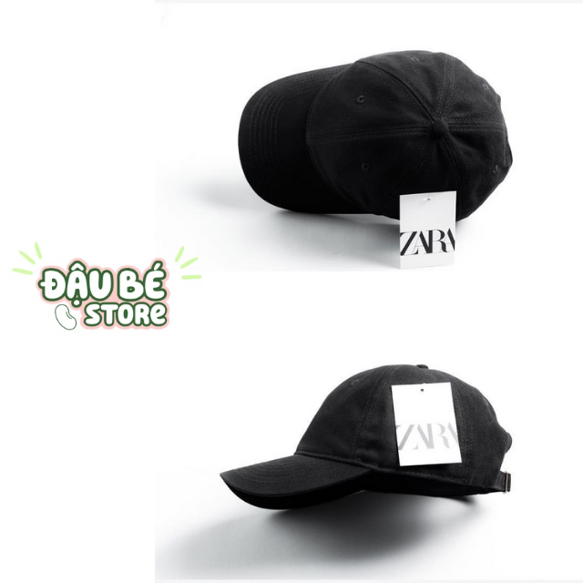 Mũ Lưỡi Trai Za.Ra Thể Thao Nam Nữ Cao Cấp Thanh Lịch - Nón Kết Nửa Đầu Trơn Unisex Thời Trang Hàn Quốc - Daube - M001