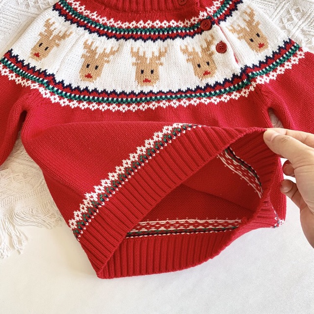 Áo len noel siêu đẹp cho bé trai