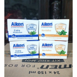 Xà phòng tắm Aiken sạch khuẩn 90g hàng chính hãng