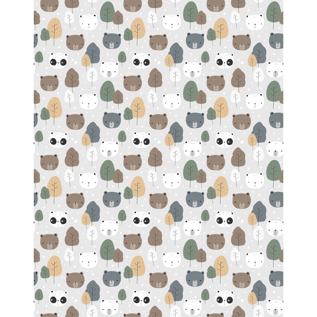 Giấy gói quà gói hàng bao tập cute dễ thương by Rimmiel A4