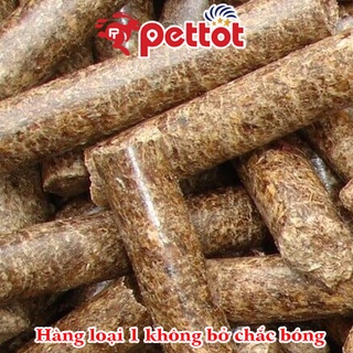 Gỗ nén lót chuồng 1kg cho chuột lang, hamster, thỏ, chinchilla, sóc bắc mỹ, nhím