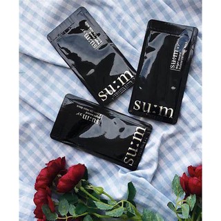 Mặt nạ thải độc sủi bọt SUM 37 Đen cho da nhờn