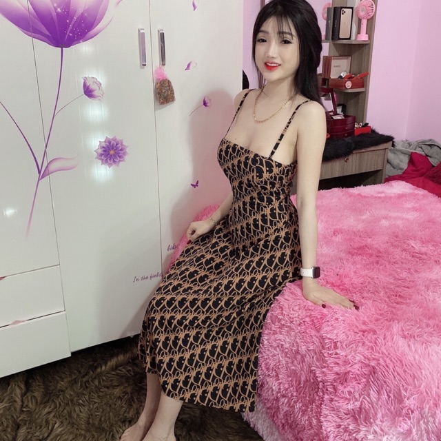 Đầm chữ 2 dây