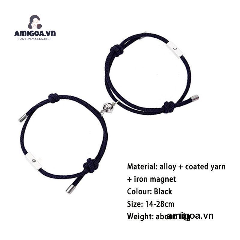 ✨✨SUN - MOON Magnet Couple, Moon and Sun Couple Bracelet dành cho nam và nữ